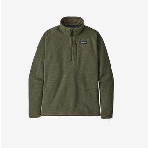 Patagonia Men's Better Sweater® 1/4-Zip Fleece Industrial Green